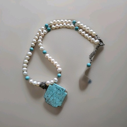 Neu kette mit türkis - kette,