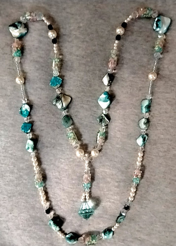 Lange vintage kette - lange,