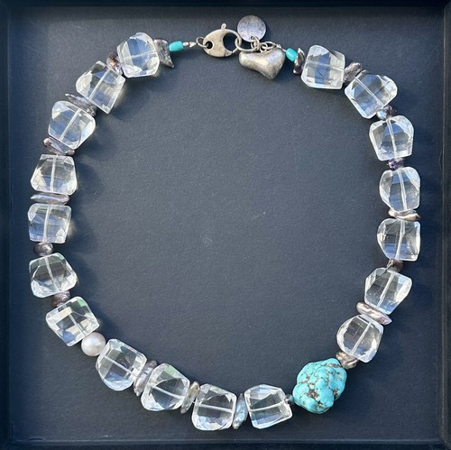 Unikat edelsteinkette - unikat, –