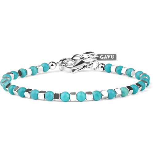 Armband edelstahl türkis - armband,