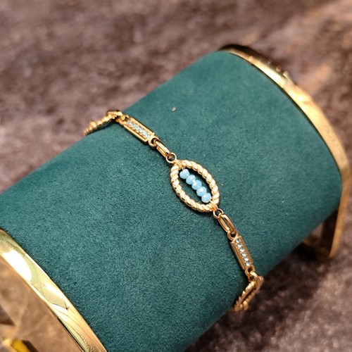 Edelstahl armband damen gold - edelstahl,
