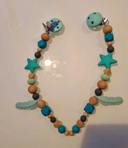 Kinderwagenkette mit clip - kinderwagenkette, &