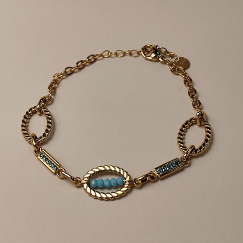 Edelstahl armband damen - damen, gold