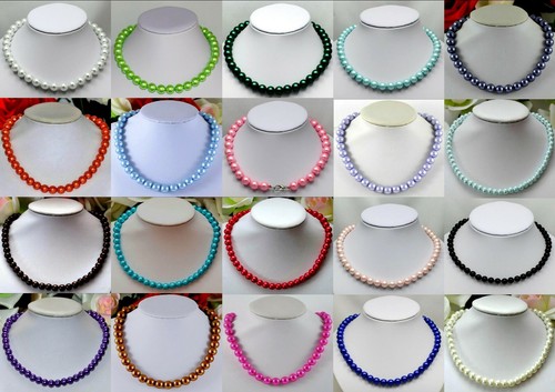 Glaswachs-Perlen-Kette