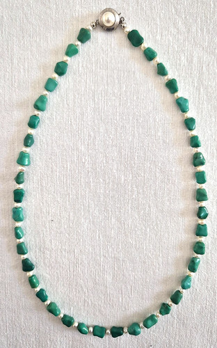 Kette aus türkisen - aus, echten